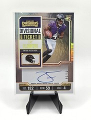 Zay Flowers Baltimore Ravens Signed Gold Jersey, FS Helmet & Ungraded Card