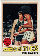 1977 Topps John Havlicek Celtics #70 NBA(bg17)
