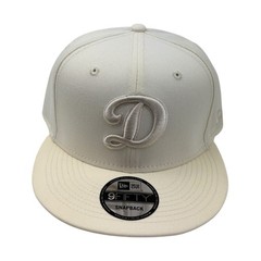 Los Angeles Dodgers Script Logo New Era 9FIFTY Snapback off-white hat cap