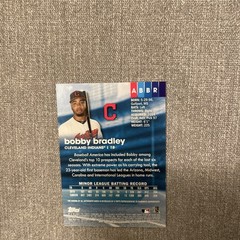 2020 Topps Stadium Club – Autographs Bobby Bradley #ABBR (AU, RC)