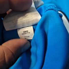 Nike NFL Carolina Panthers McCaffrey #22 Jersey Blue Black White XL