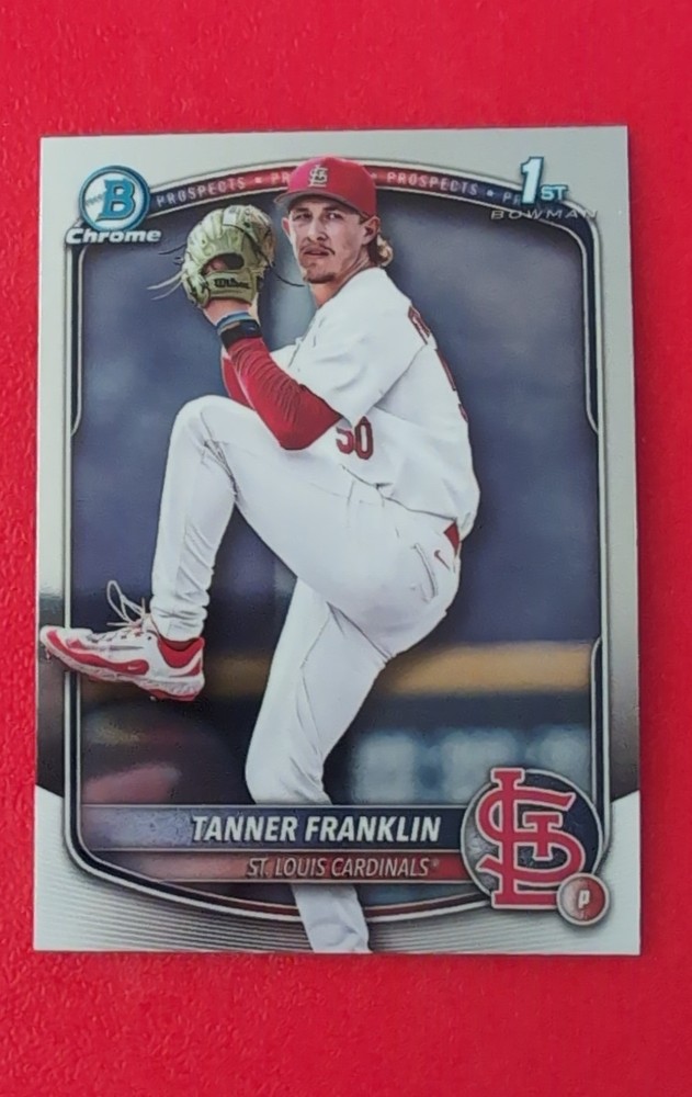 2025 Bowman Draft – Chrome Tanner Franklin #BDC-90 (RC)