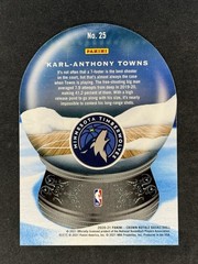 2020-21 Panini Crown Royale – Sno Globe Karl-Anthony Towns #25 Red