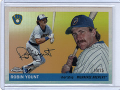 2025 Topps Chrome Platinum Anniversary – Robin Yount Rose Gold Refractor /75