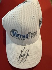 Kyle Larson 2021 MetroTech Hendrick Win Record Autographed Rare NASCAR