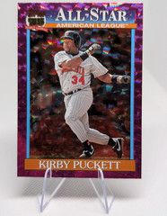 2026 Topps Series 2 1988 Kirby Puckett Twins All-Star #91AS-45 Pink Crackle Foil