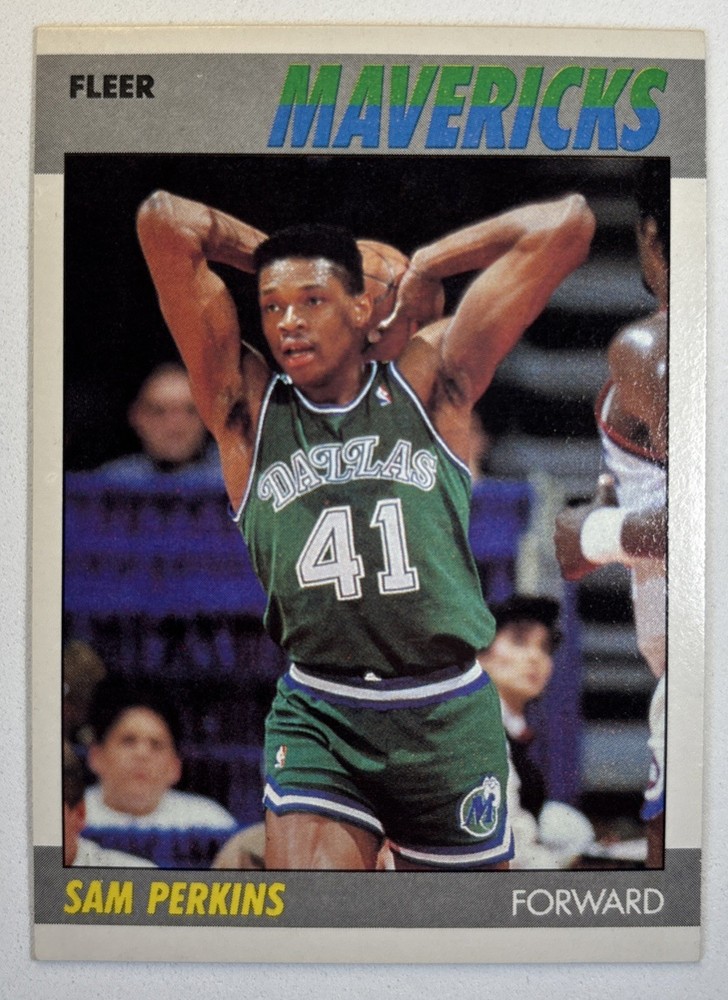 Sam Perkins 1987-88 Fleer – #84