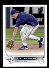 2021 Topps SP Photo Variation Matt Chapman Toronto Blue Jays #US235