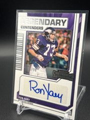 2023 Panini Contenders #LCA-RYA Ron Yary Legendary Contenders Auto /99