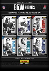 2025 Panini Instant Jaydon Blue BLACK & WHITE ROOKIES 1/269 SP Cowboys #10 RC