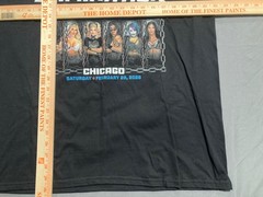 2026 WWE Elimination Chamber I Was There Roster T-Shirt CM PUNK Chicago Sz XL