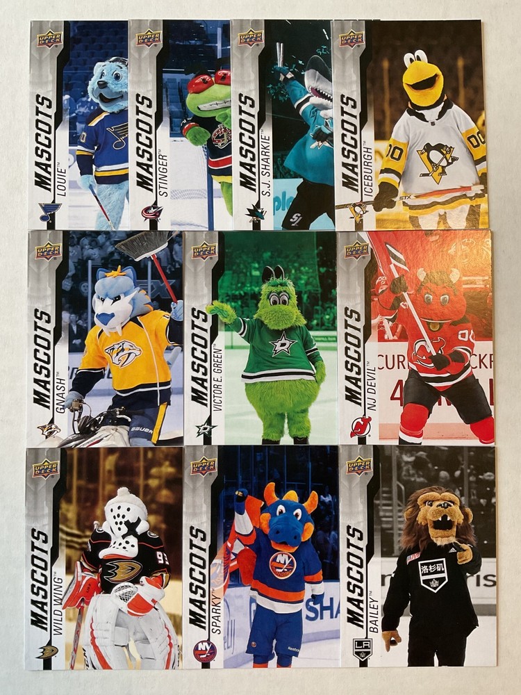 2024 Upper Deck National Hockey Card Day Mascot Single Cards *U Pick From List*