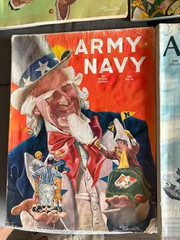 Vtg 1950&rsquo;s/60&rsquo;s/70&rsquo;s-era ARMY vs. NAVY College NCAA Game Program Lot (12)