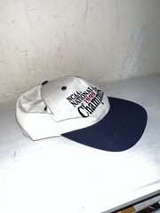 UConn Huskies Basketball 1999 NCAA National Champions Snapback Hat White Blue