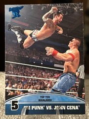 2013 Topps Best of WWE – Top Ten of the Modern Era John Cena, CM Punk #5…