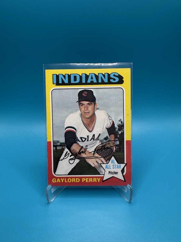 1975 Topps Gaylord Perry #530 Guardians HOF