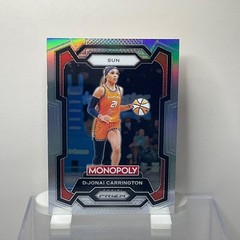 2024 Panini Prizm Monopoly WNBA- Dijonai Carrington #17, Silver Prizm