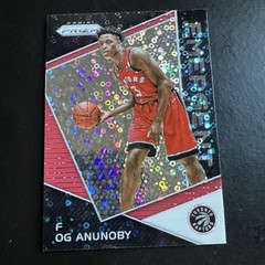 2017-18 Panini Prizm Fast Break OG ANUNOBY RC ROOKIE EMERGENT SILVER DISCO