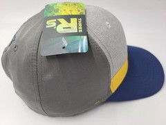 Indianapolis 2024 NBA All Star Game Snapback Hat Cap Indy Men Women Gray Blue