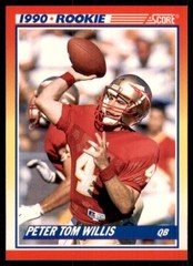1991 Upper Deck Star Rookie Checklist Seattle Seahawks #1