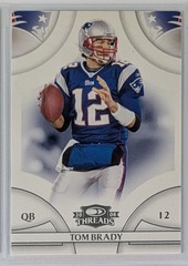 2008 Donruss Threads Tom Brady #23 HOF New England Patriots