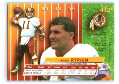 1992 Ultra #412 Mark Rypien