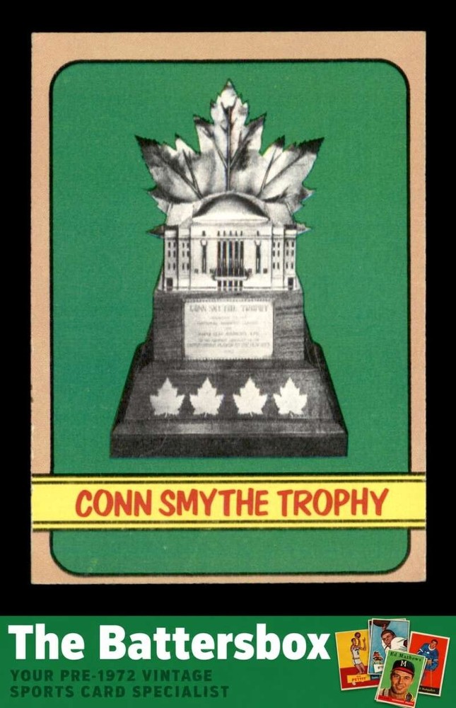 1972 Topps #176 Conn Smythe Trophy DP EX/EX+ X3780294
