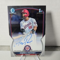 2023 Bowman Draft – Chrome Prospect Autographs Andrew Pinckney #CDA-AP (AU)