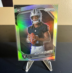 Panini 2025 Prizm Football Ashton Jeanty Rookie Variation Silver Prizm #421