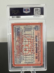 PSA 8 DNA Auto 10 1991 Topps Desert Shield Mark McGwire Oakland Athletics #270