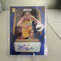 SARAH ASHLEE BARKER 2025 PANINI WNBA PRIZM #SG-SAB ROOKIE AUTO BLUE RC 60/75