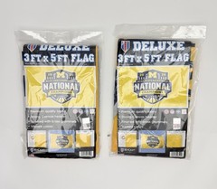 Lot Of 2, Wolverines 2026 Basketball National Champions 3 Ft x 5 Ft Flag
