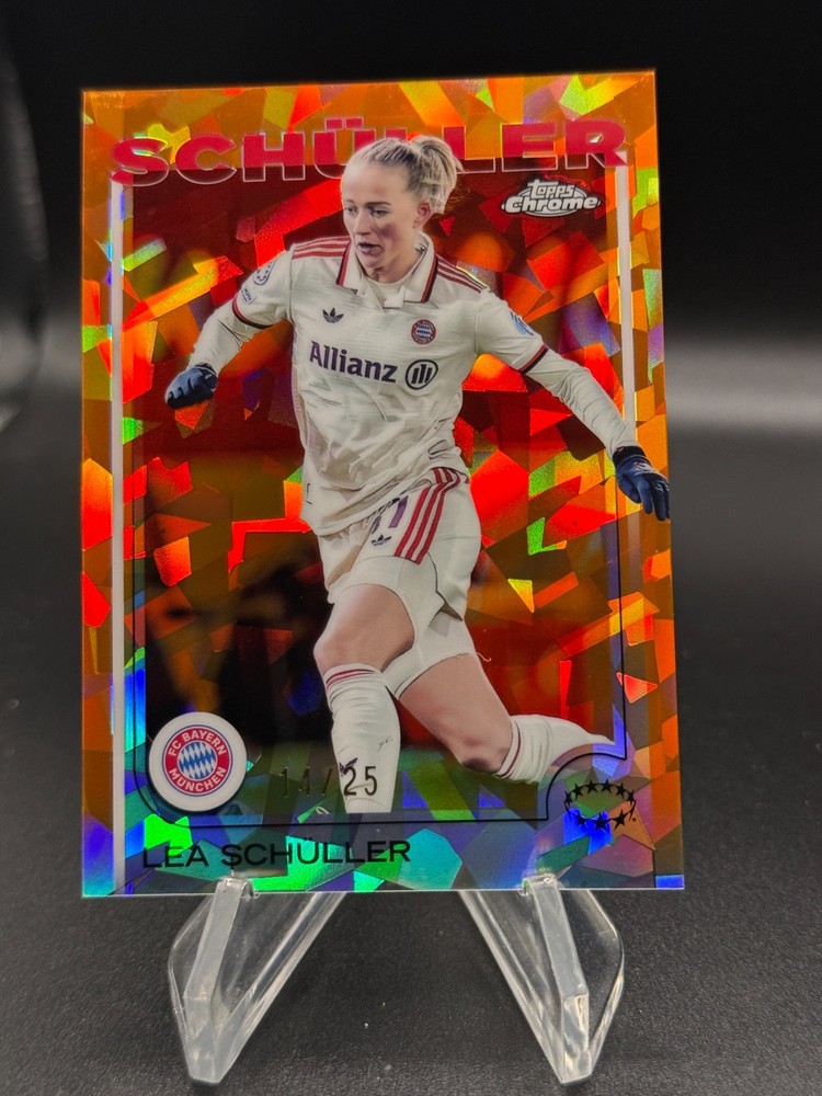 2024-25 Topps Chrome Sapphire LEA SCHULLER Orange /25 #97