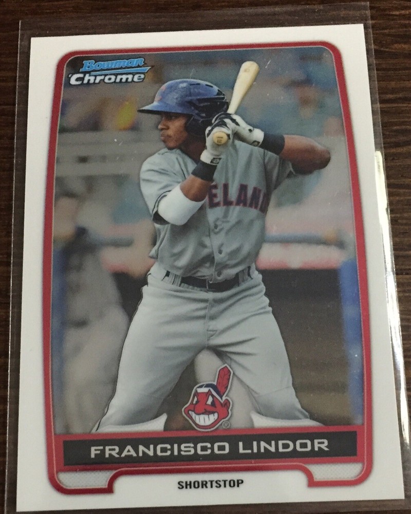 2012 BOWMAN CHROME FRANCISCO LINDOR METS RC