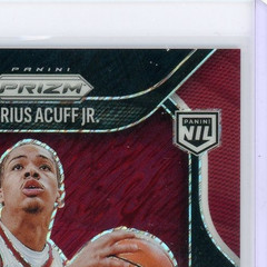 2025-26 Prizm FOTL Black Shimmer 1/1 Darius Acuff Jr AUTO Sensational Signatures