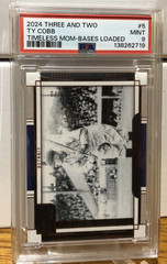TY COBB – 2024 Panini Three and Two – Timeless Moments Bases Loaded #3/3!!