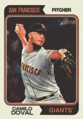 2023 Topps Heritage #684 Camilo Doval Chrome #/999