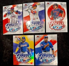 2026 Topps Finest Baseball – WORLD&rsquo;S FINEST Inserts & Silver Refractors You Pick