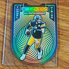 Panini 2021 Obsidian Ben Roethlisberger Tunnel Vision #TV-11 Steelers /35