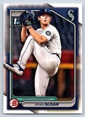 RYAN SLOAN MARINERS RC 1st card 2024 BOWMAN DRAFT #BD-99