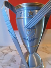 MLS CUP CHAMPIONS trophy