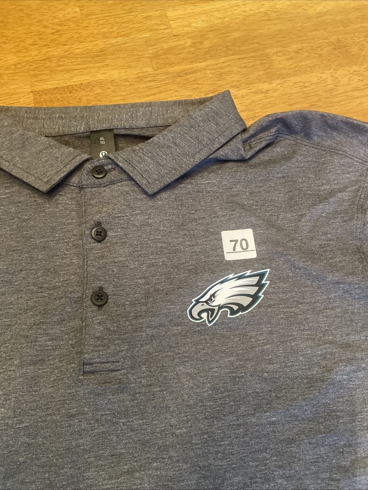 Lululemon Men’s XL Gray Grey Polo Philadelphia Eagles NWOT