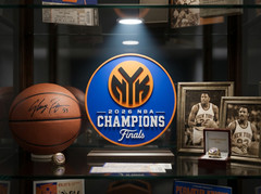 New York Knicks 2026 NBA Champions Wall Desk Shelf Sign NYK Basketball Decor