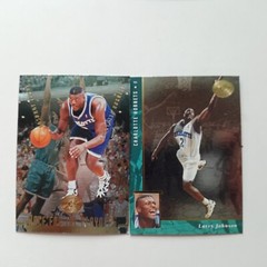 Larry Johnson 1995-96 SP Championship Series #11 & #120 (2)