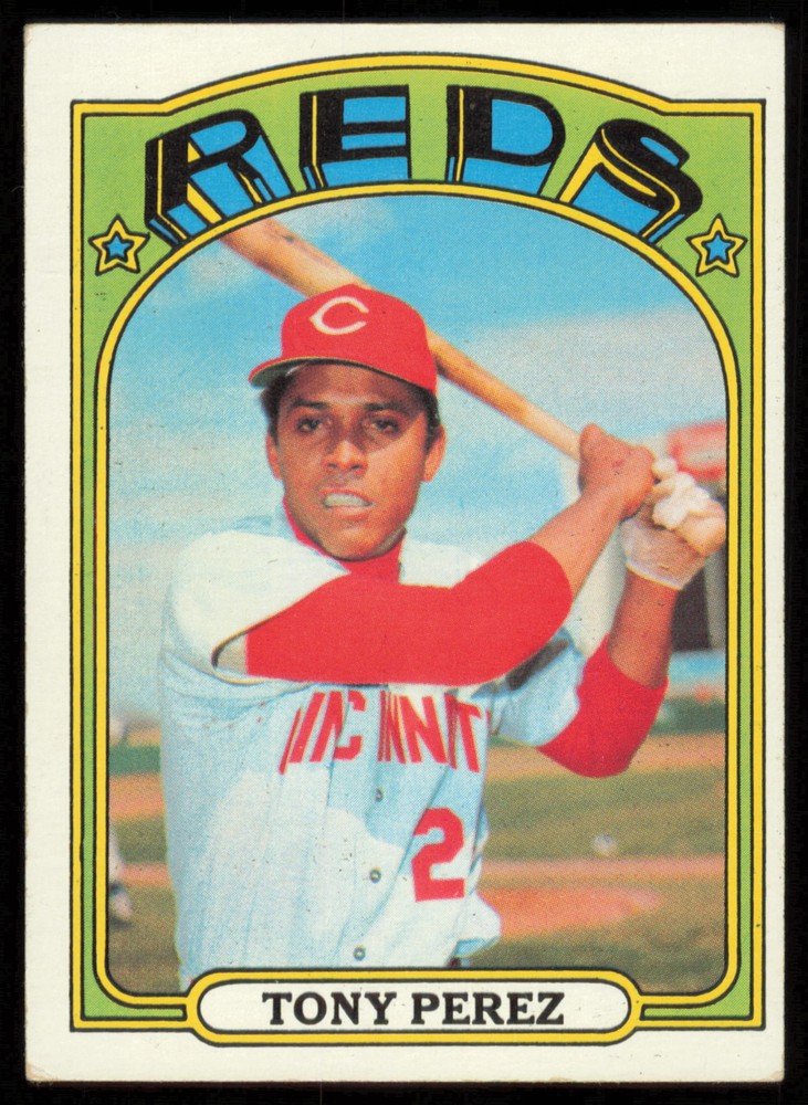 1972 Topps #80 Tony Perez Cincinnati Reds
