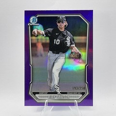 2026 Bowman Chrome Billy Carlson True Purple /250 #BCP-44 White Sox