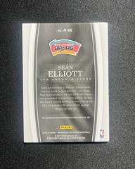 Panini 2016-17 Immaculate Historic Significance Sean Elliott Auto 58/99