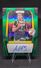 2025 Panini Prizm WNBA – Signatures Ariel Atkins #SG-AA Green Prizm (AU)
