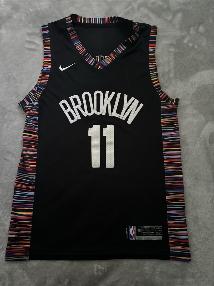 Nike Brooklyn Nets Kyrie Irving Jersey City Edition Size L