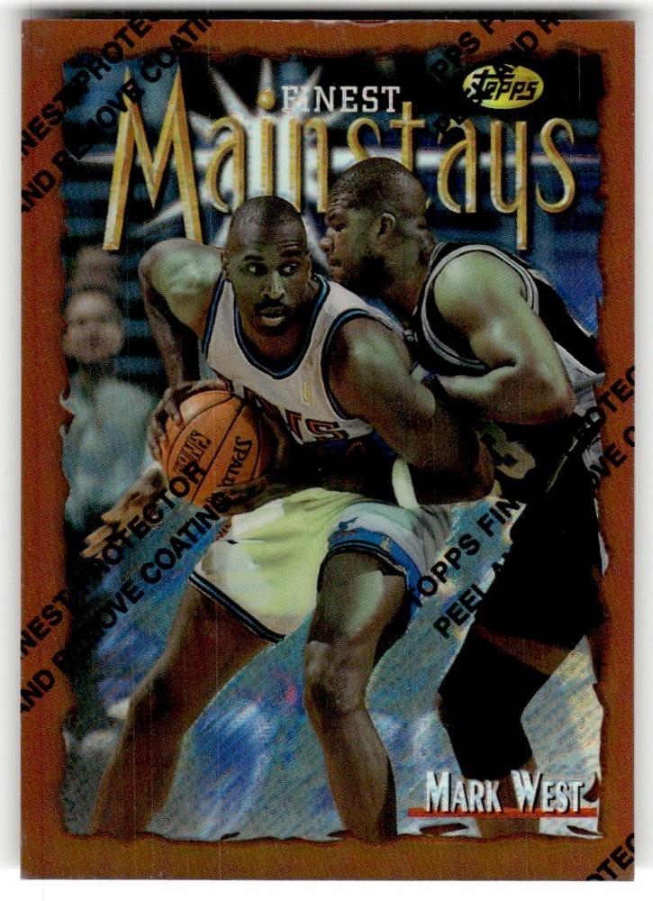 1996-97 Finest Mark West Refractors #201